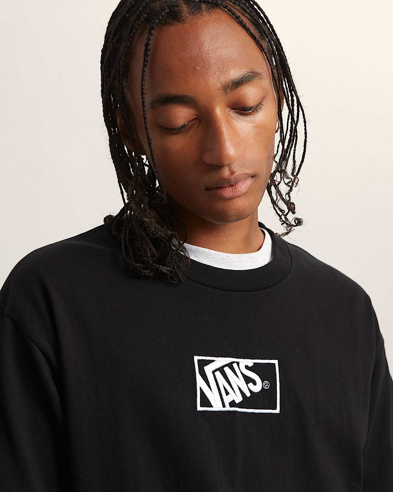 Blocked Box Loose TShirt VANS Black ALT5