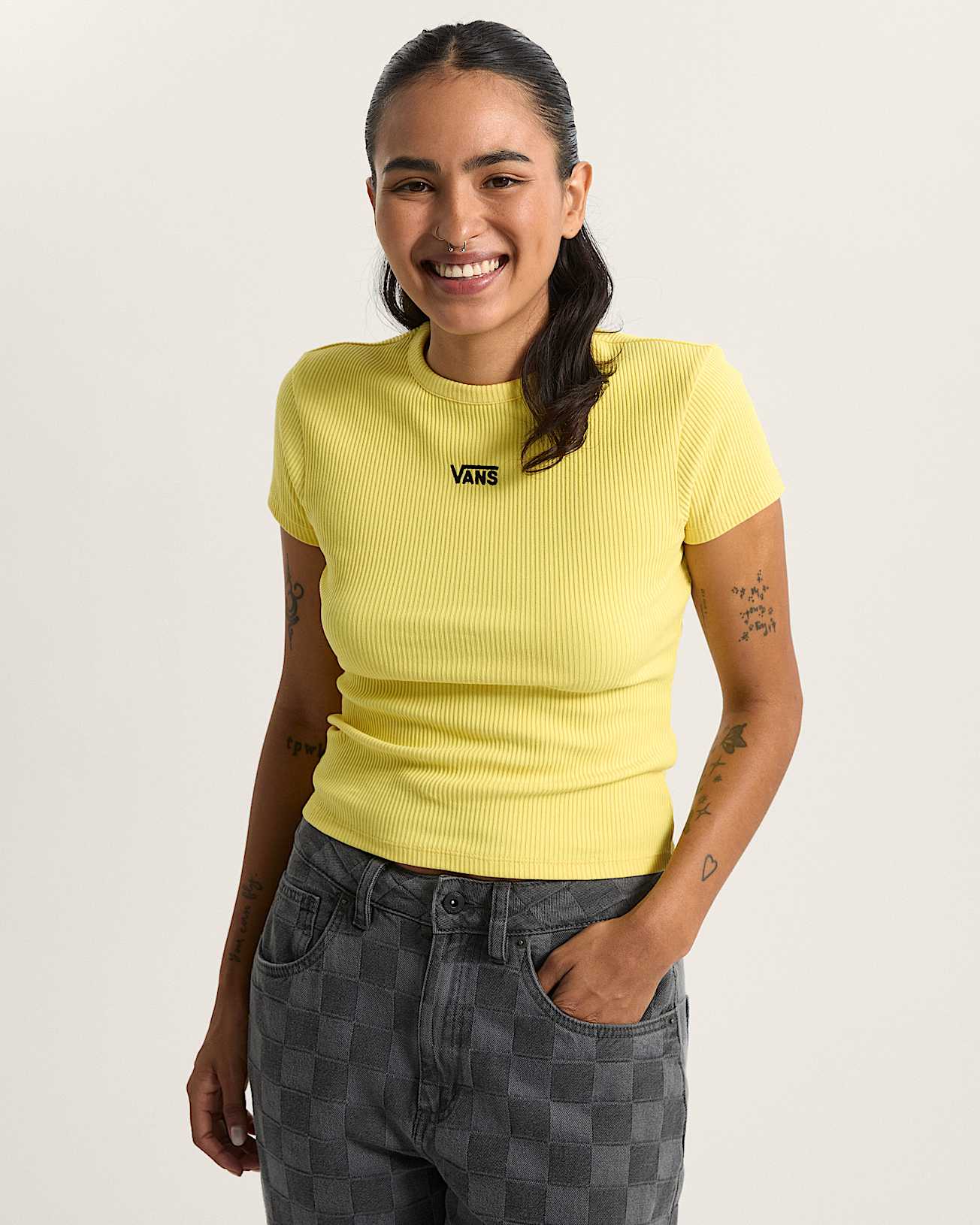 Cameron TShirt VANS Yellow ALT2