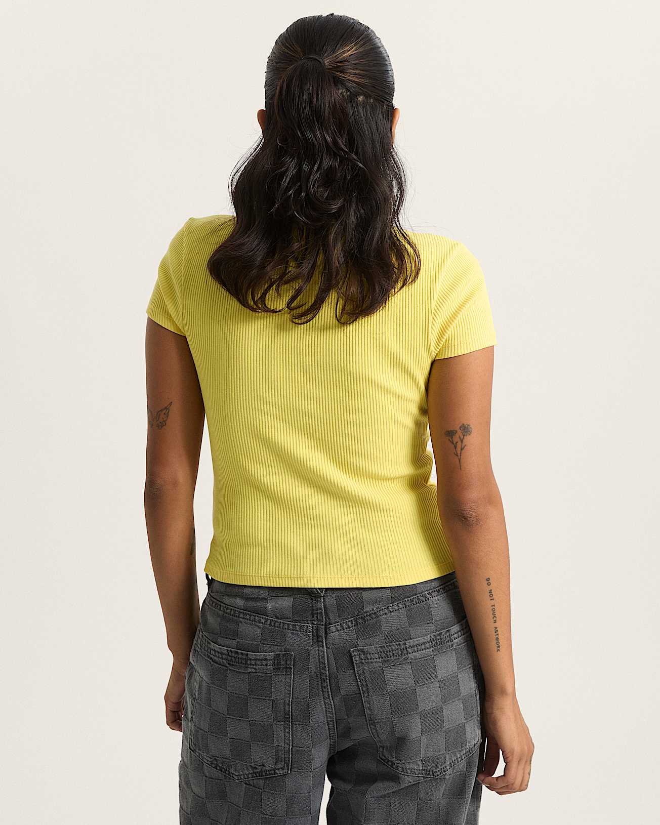 Cameron TShirt VANS Yellow ALT3