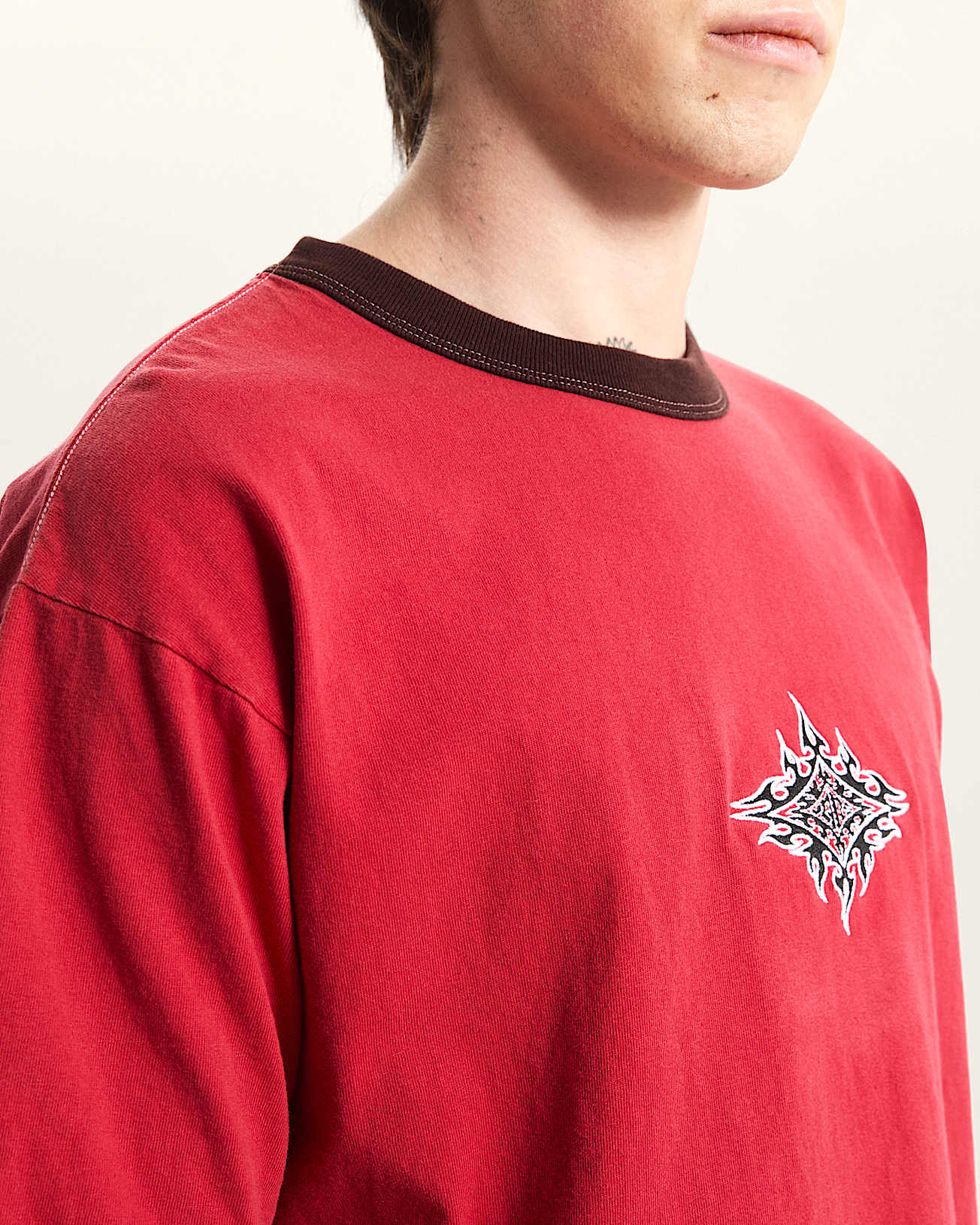 Flame Face SS Tee Crimson Haze VANS Rosa ALT5