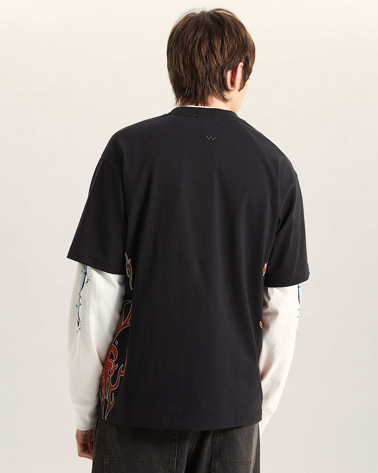Camiseta Dayana Side Tribal VANS Negro ALT3