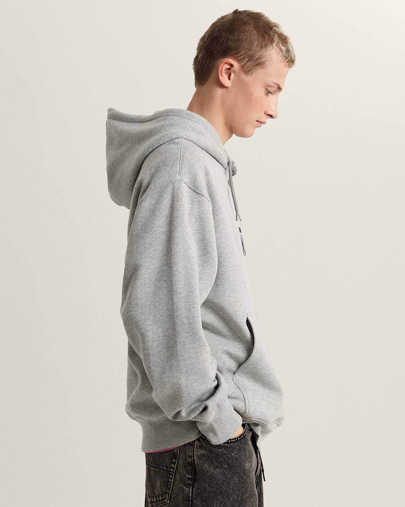 StretchHoodie mit Logo VANS Grau ALT4