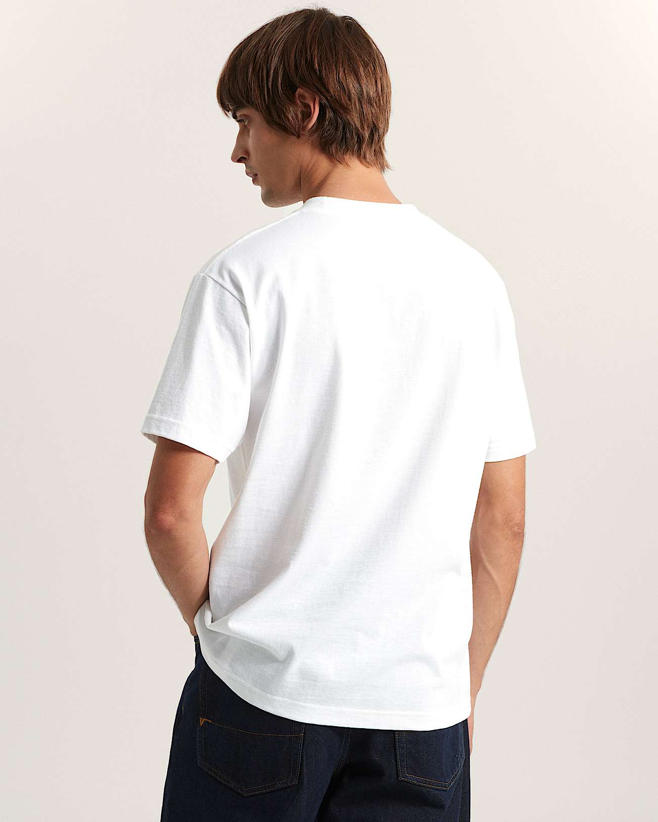 Tshirt Stretch Logo VANS Blanc ALT3
