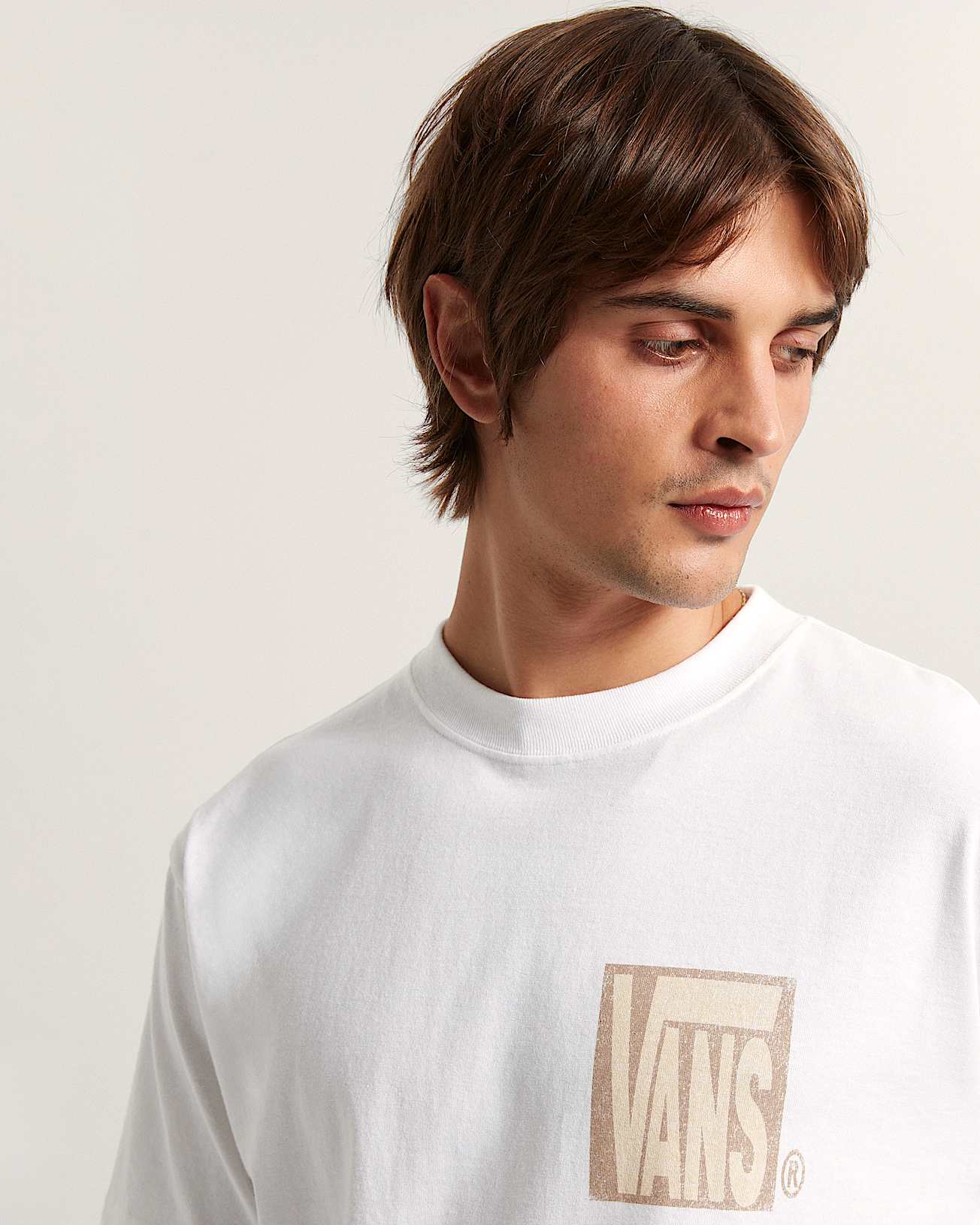 Stretch Stack Crackle SS Tee White VANS Blanco ALT5