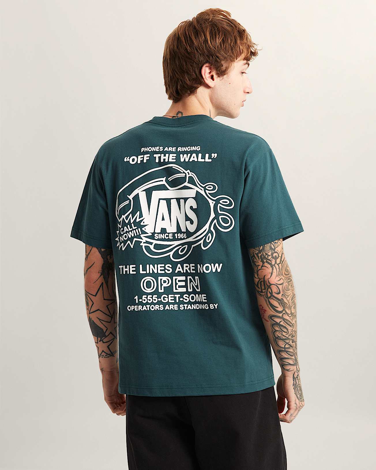 Tshirt Hot Lines VANS Vert ALT3