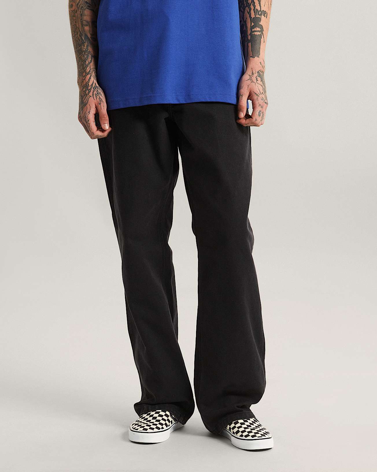 Drill Chore Loose Carpenter Trousers VANS Black ALT2