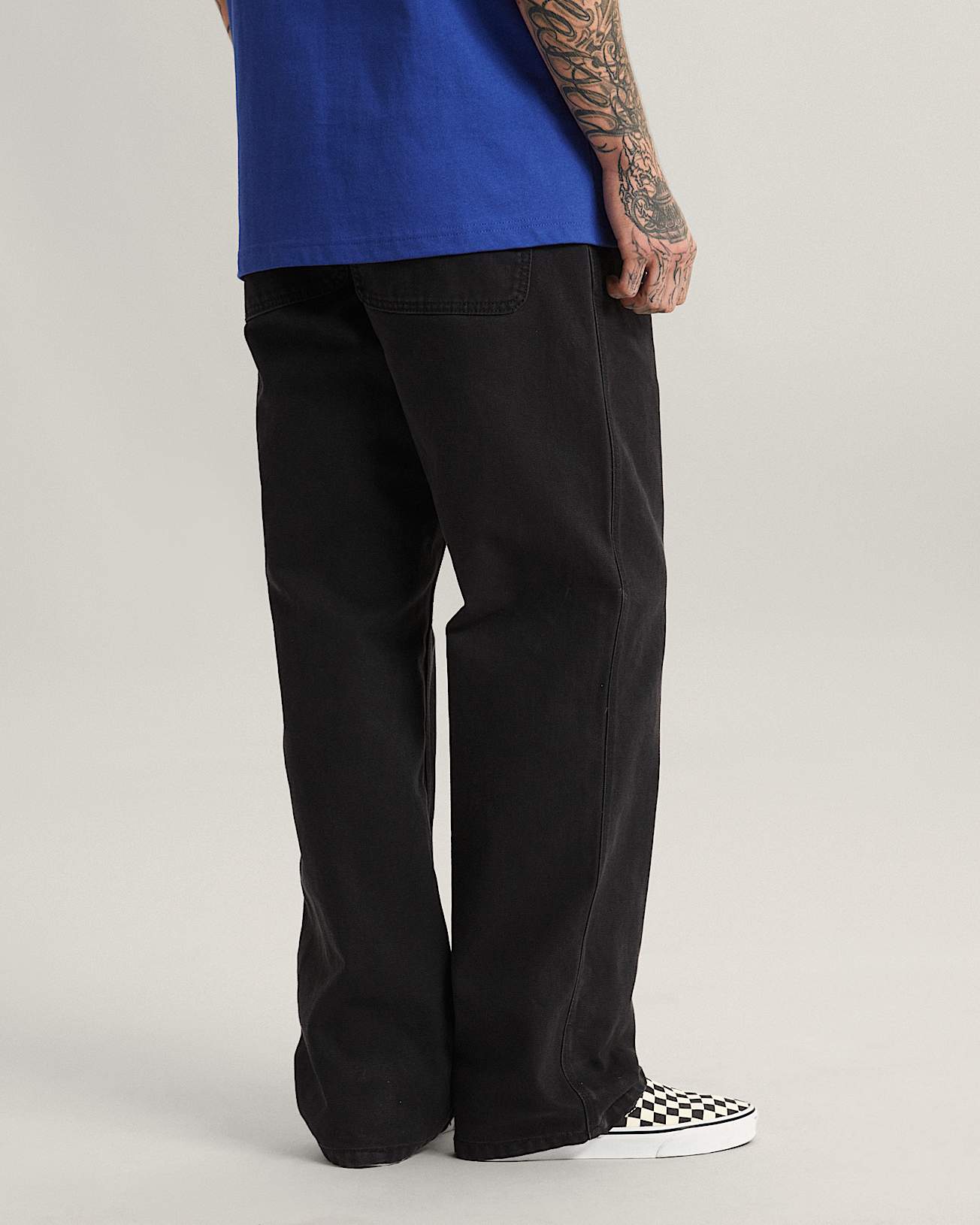Drill Chore Loose Carpenter Trousers VANS Black ALT3
