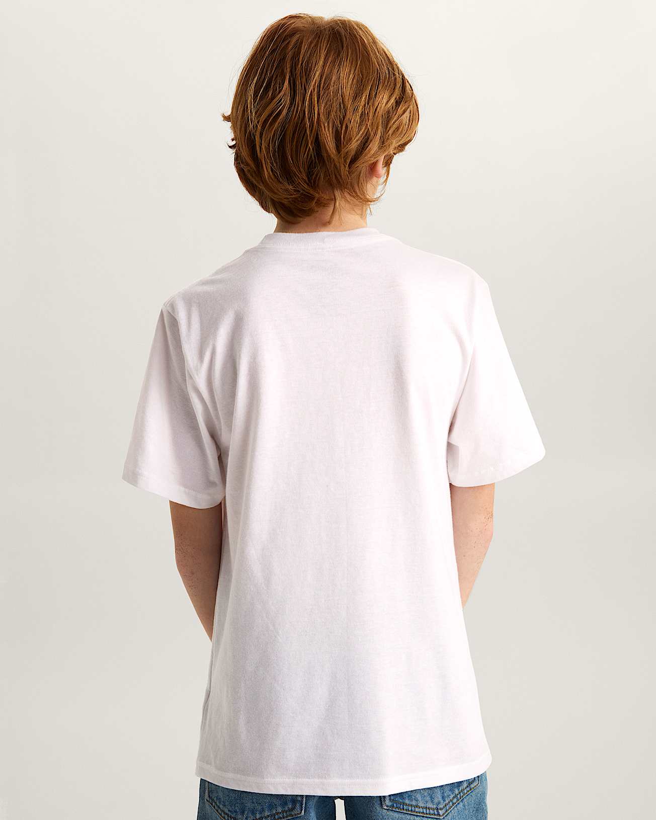 Kinder StretchTShirt mit Logo 814 Jahre VANS Wei ALT3
