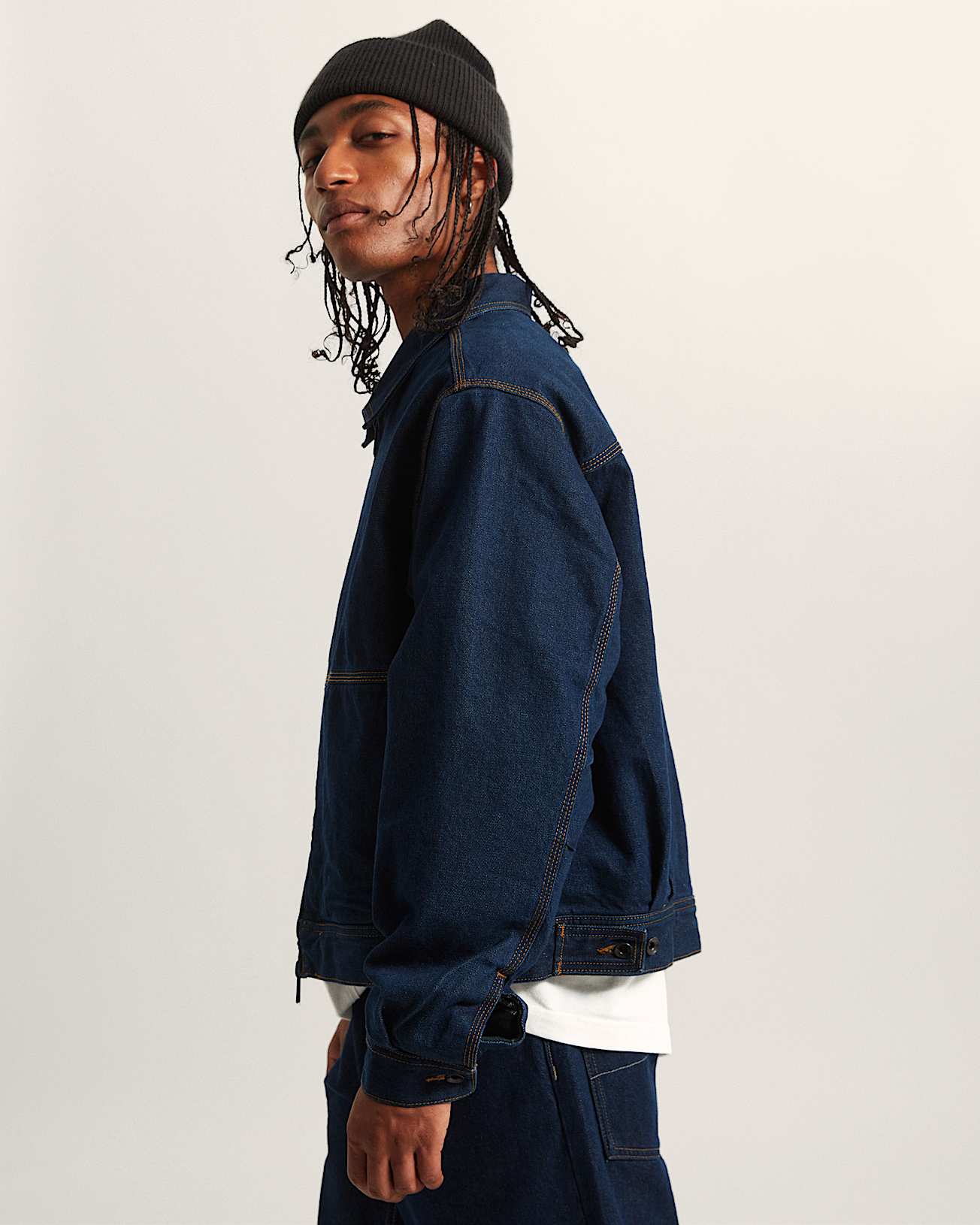 Premium Denim Station Jacket VANS Blue ALT4