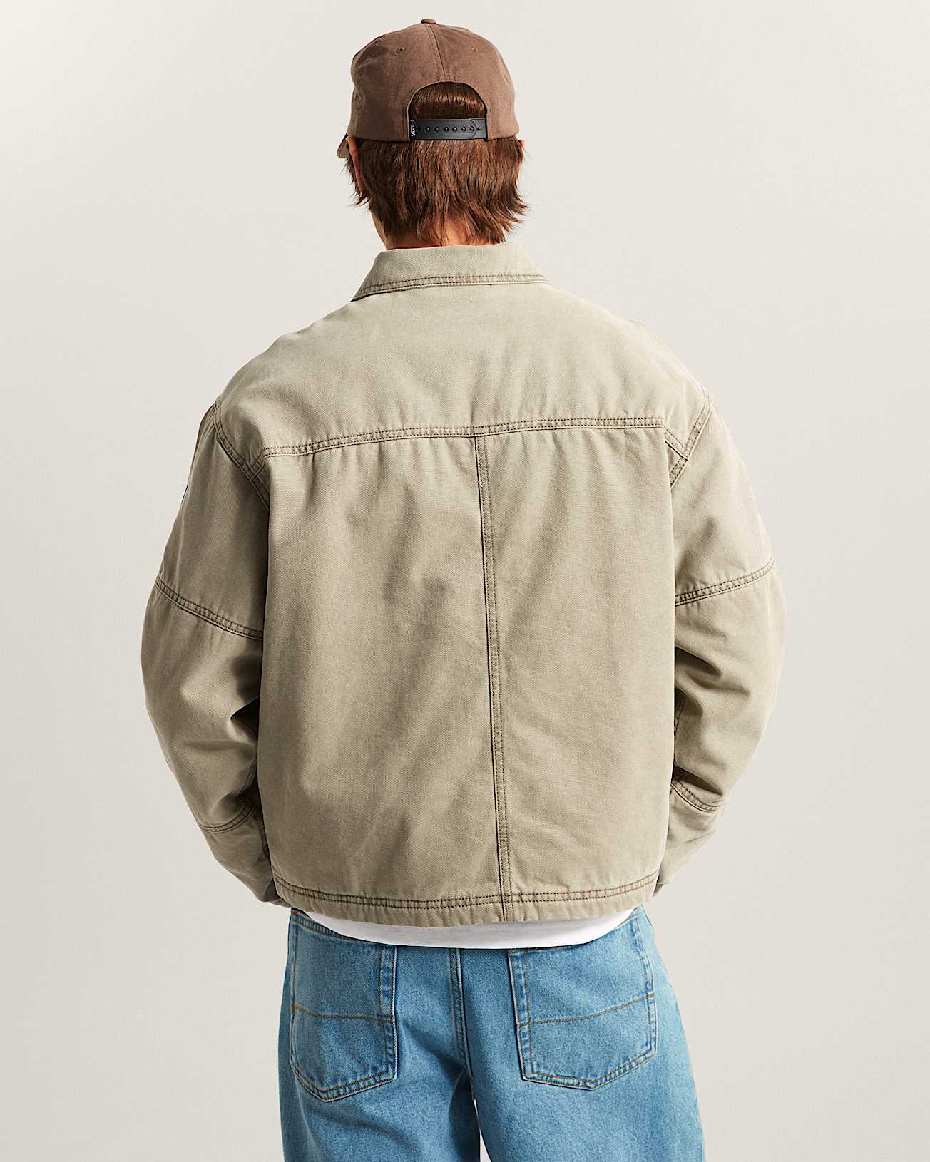 Umber Pigment CanvasJacke VANS Grau ALT3