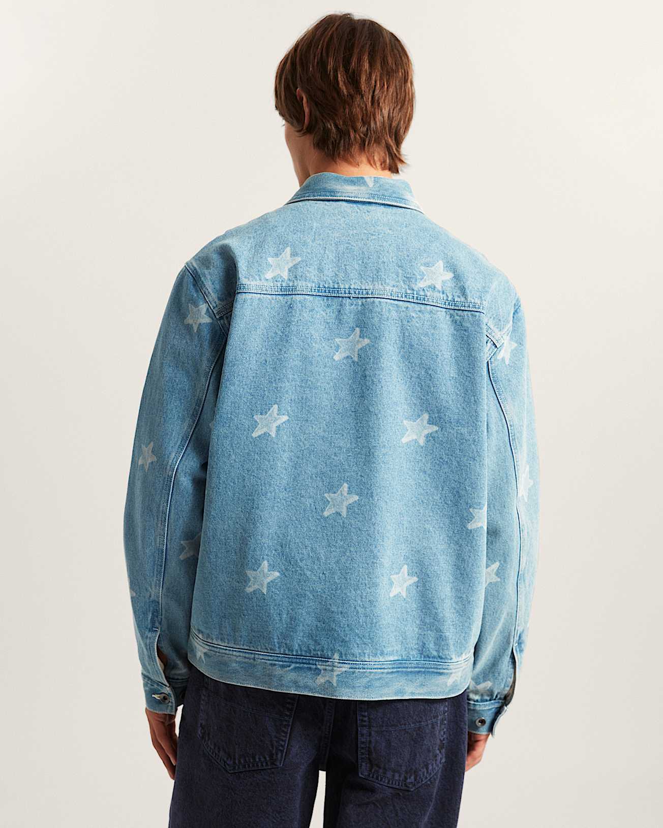 Pomona Denim Station Jacket STONEWASHBLUE VANS Blue ALT3