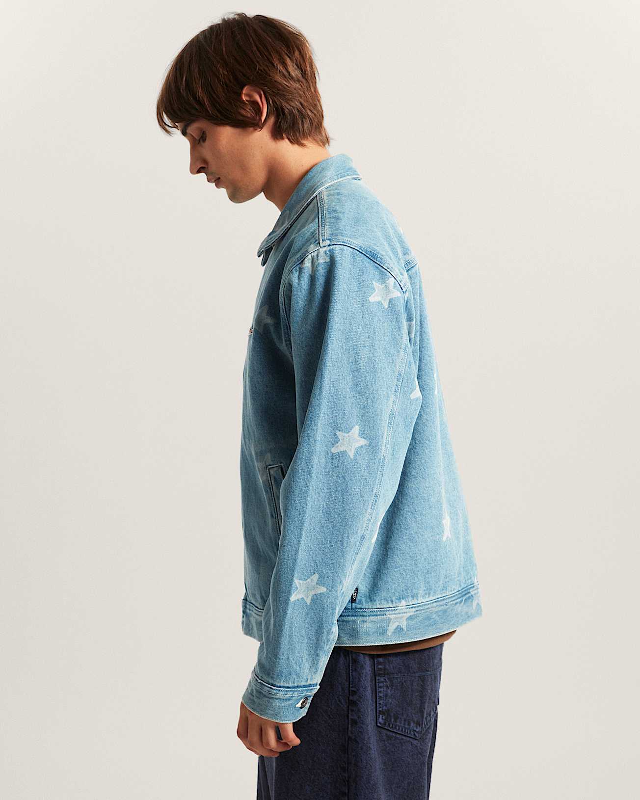 Pomona Denim Station Jacket STONEWASHBLUE VANS Blue ALT4