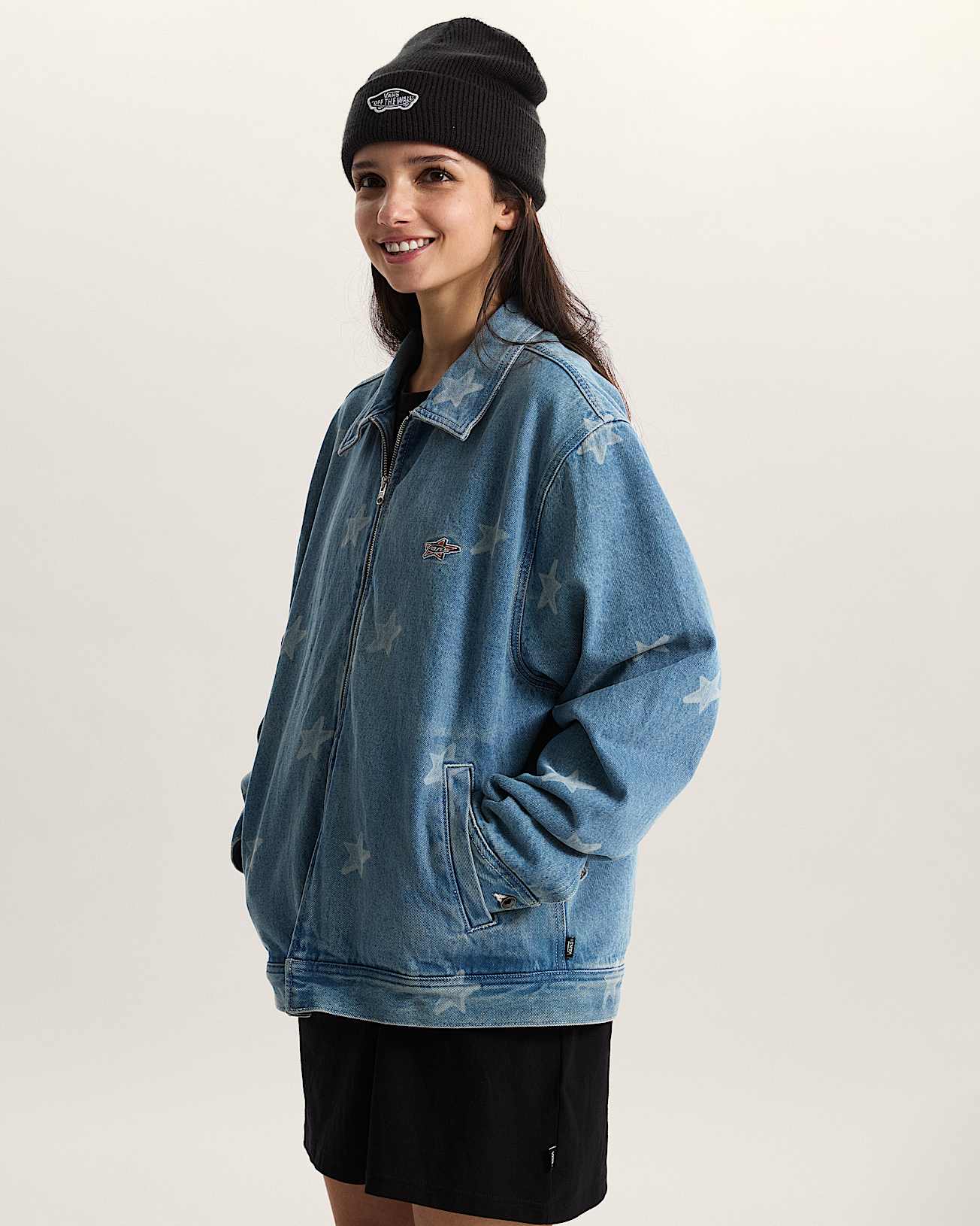 Pomona Denim Station Jacket STONEWASHBLUE VANS Blue ALT7