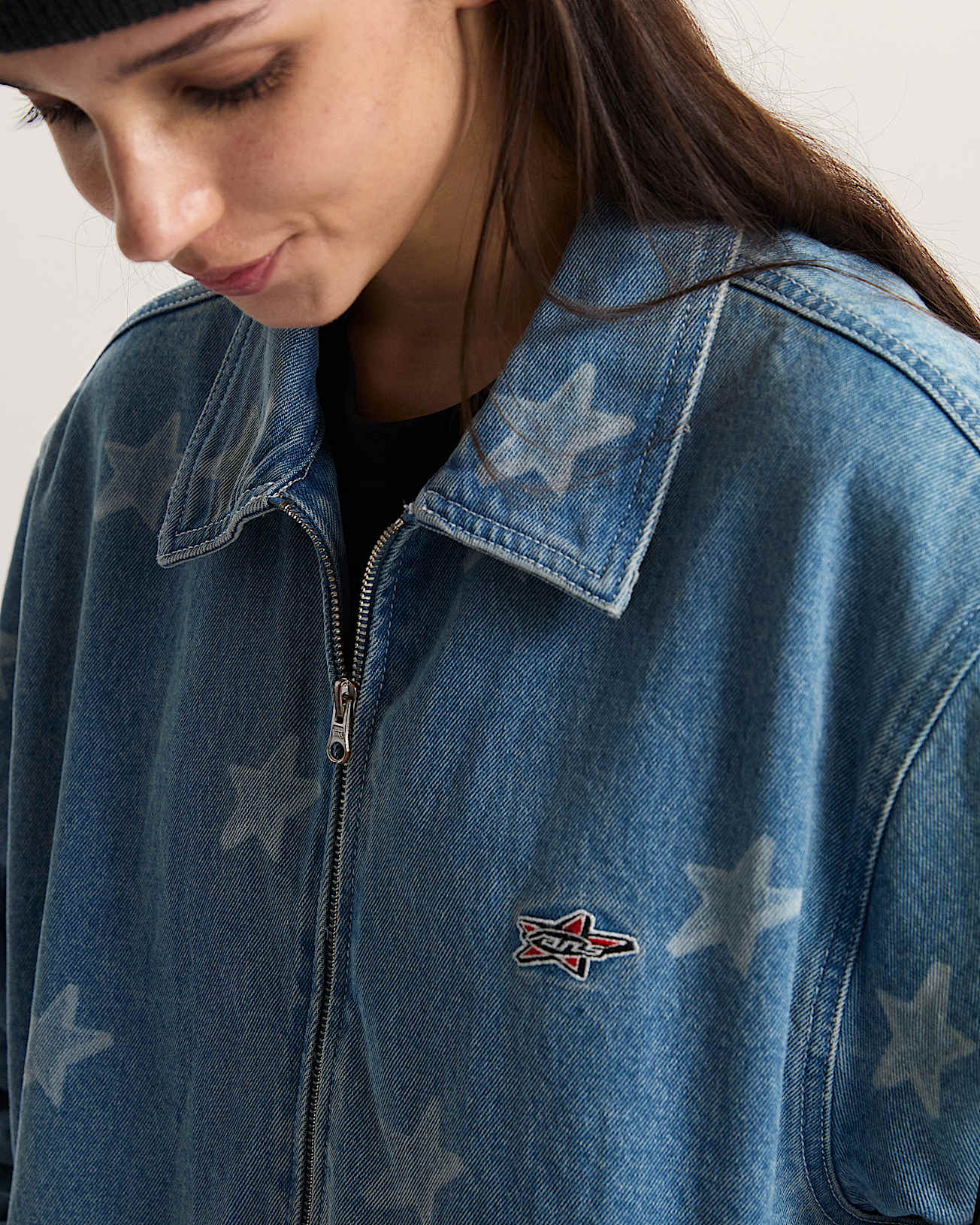 Pomona Denim Station Jacket STONEWASHBLUE VANS Blue ALT11