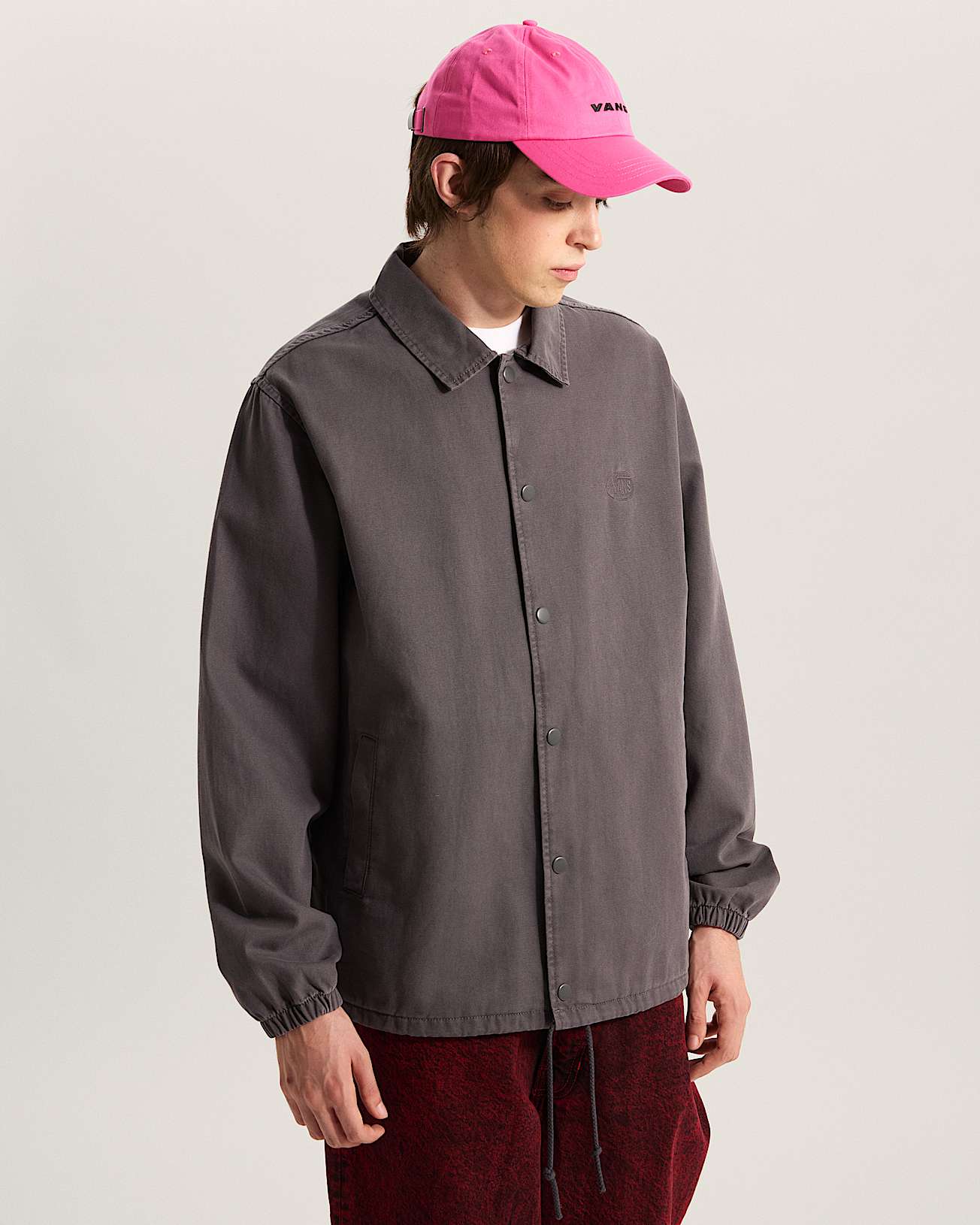 Torrey Pigment CoachJacke aus Canvas VANS Grau ALT2