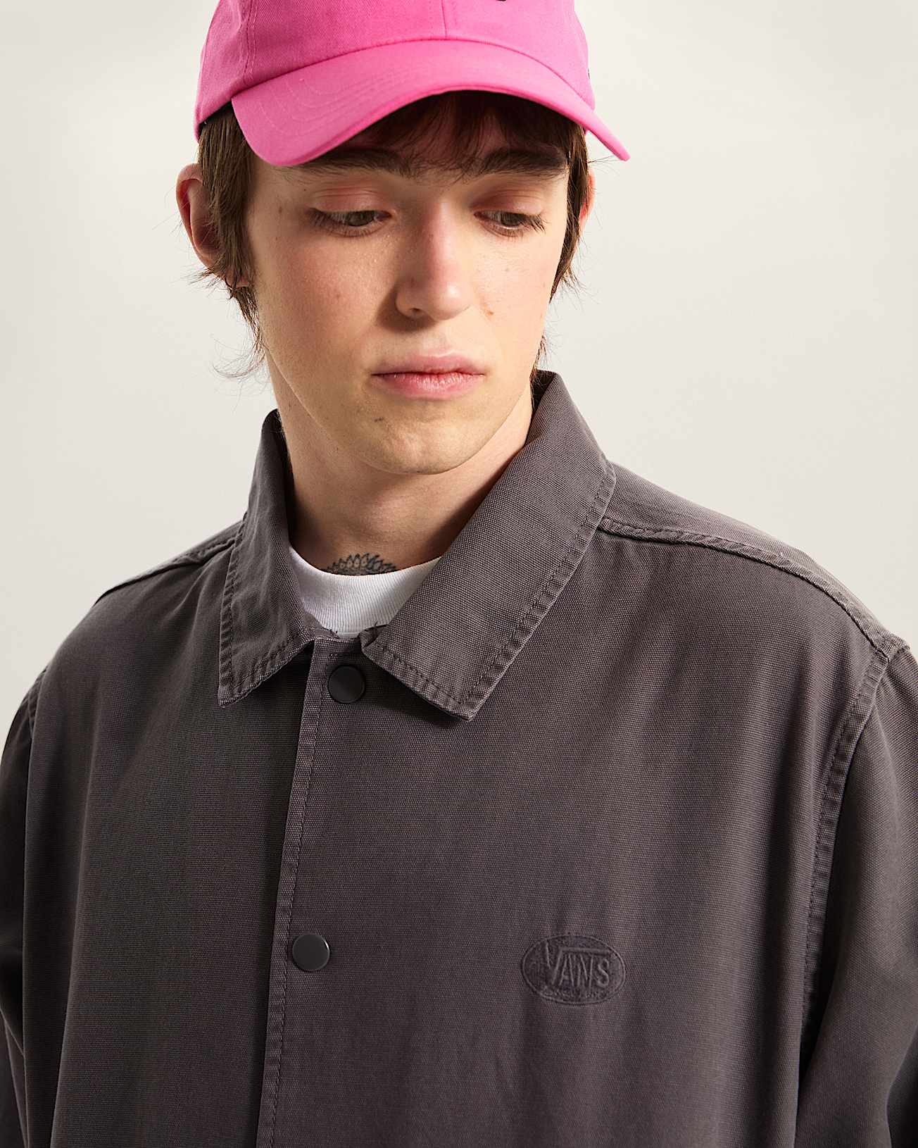 Torrey Pigment CoachJacke aus Canvas VANS Grau ALT6