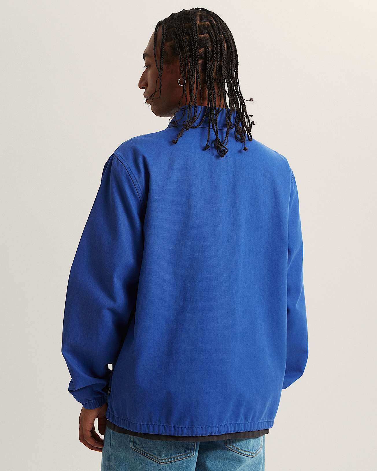 Torrey Pigment Canvas Coaches Jacket VANS Blue ALT3
