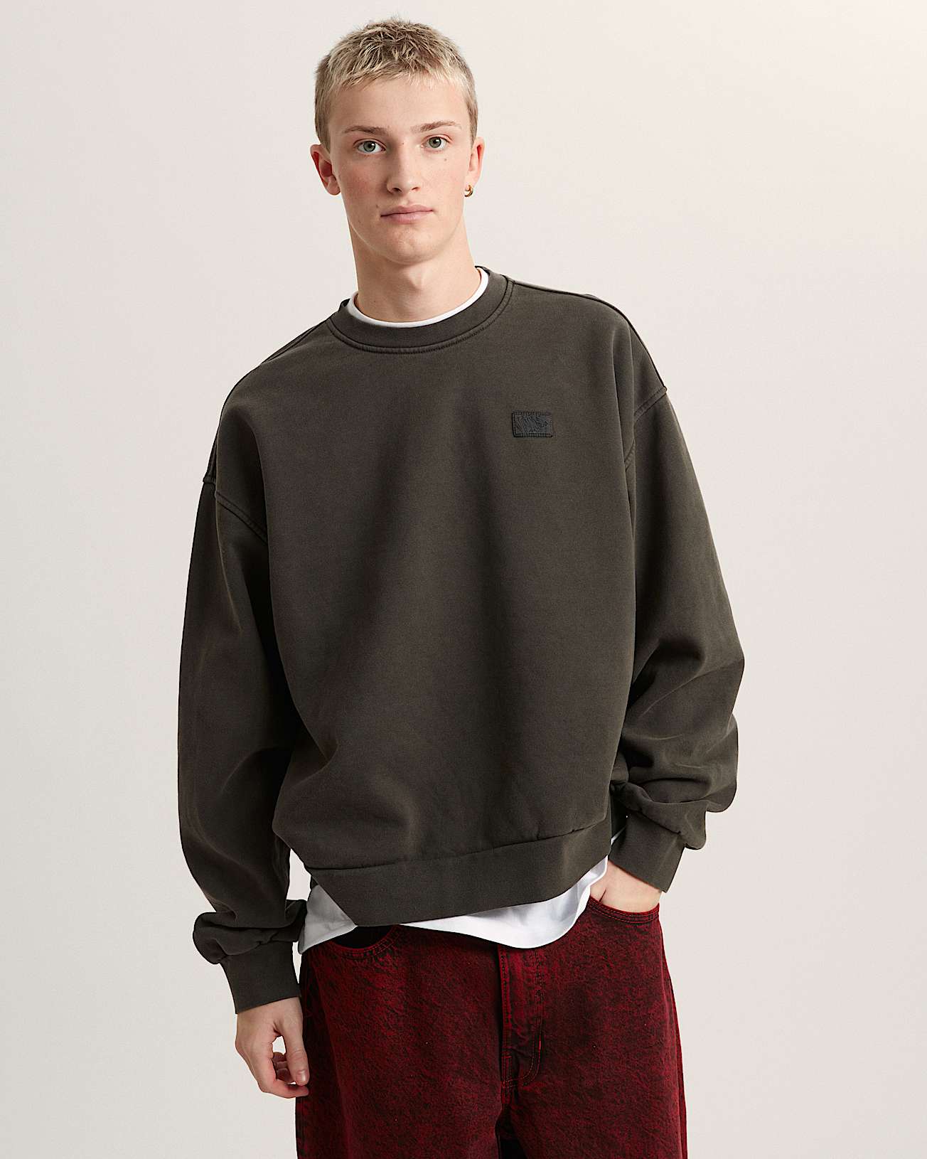 Premium Crewneck Faded Black VANS Black ALT2