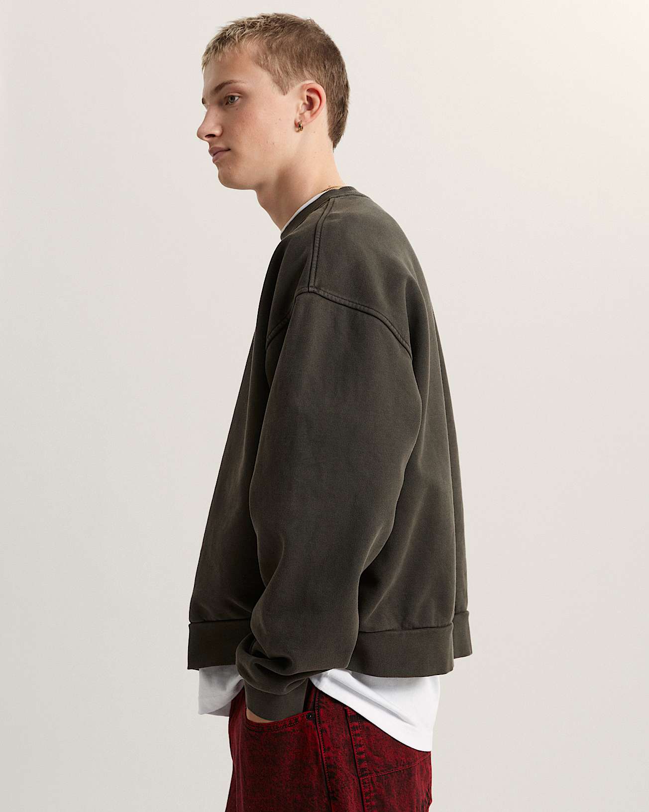 Premium Sweatshirts mit Rundhalsausschnitt VANS Schwarz ALT4