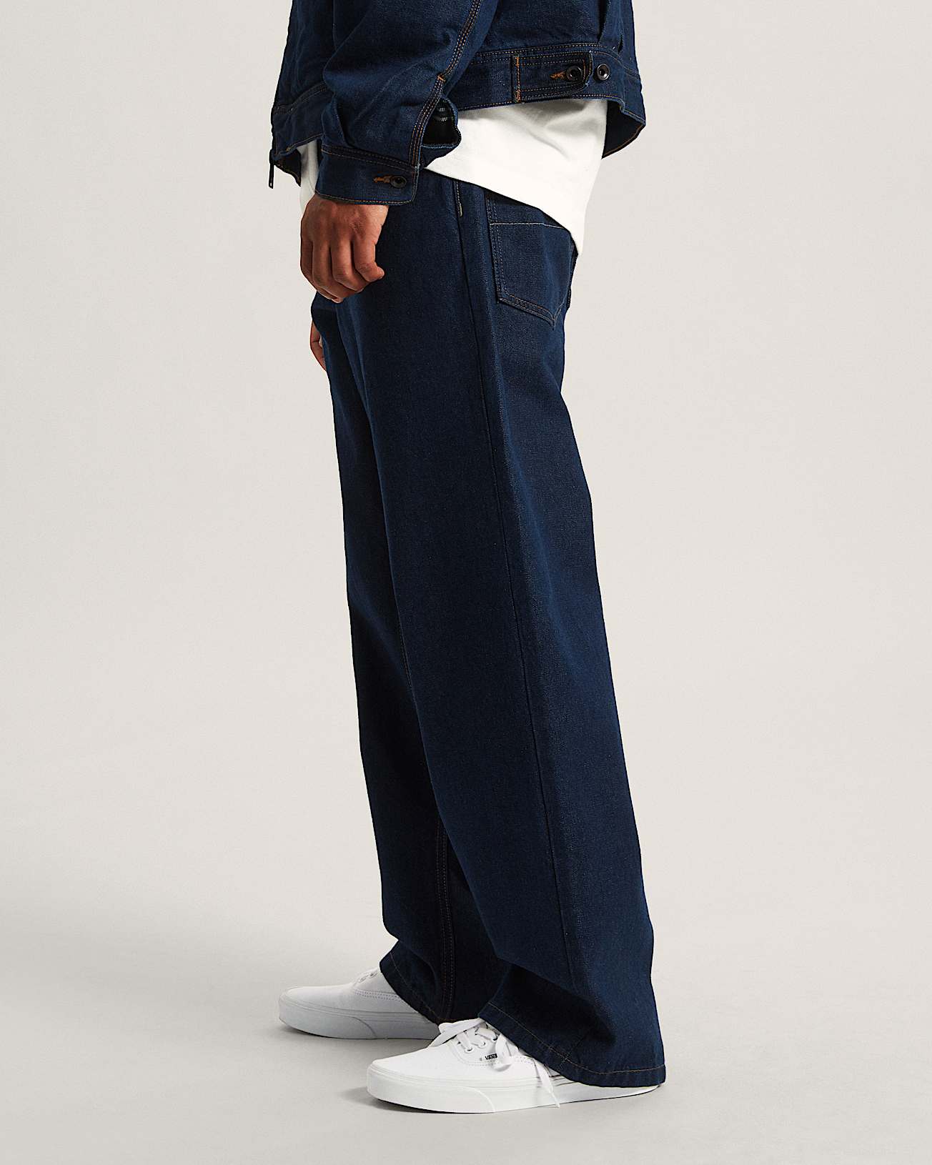 Premium Check5 Loose Denim Trousers VANS Blue ALT4