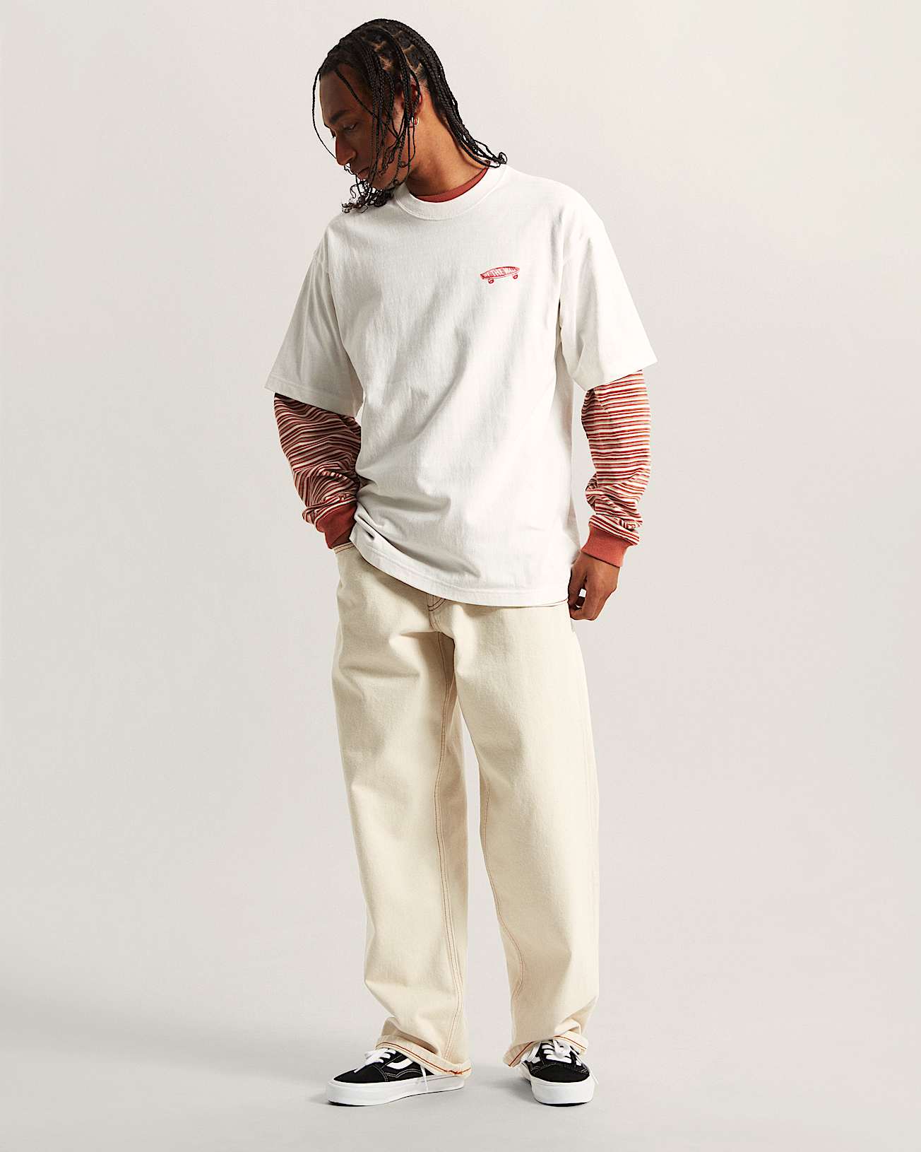 Camiseta Premium Full Deck VANS Blanco ALT4