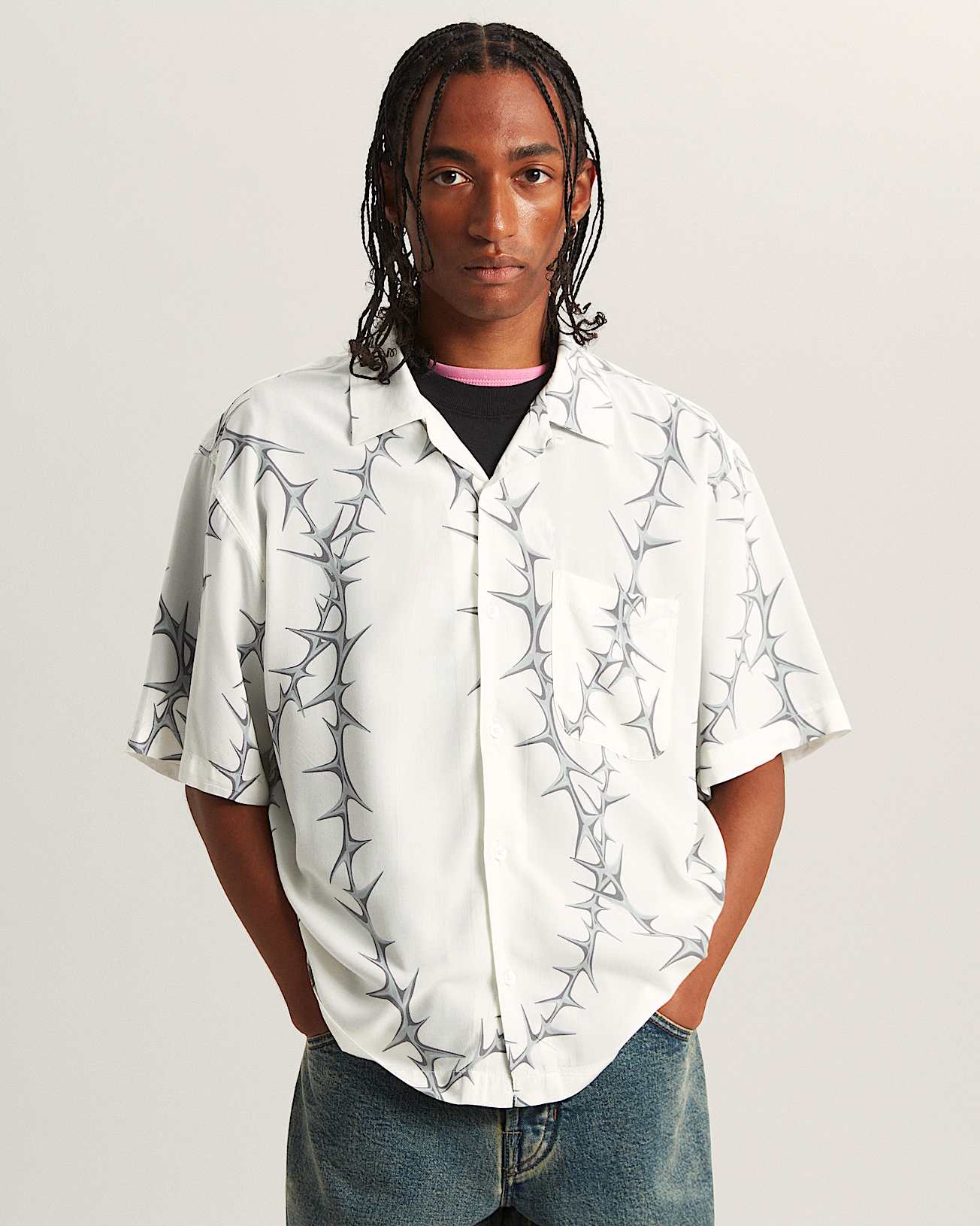 Van Doren Camp TShirt mit Print VANS Wei ALT2