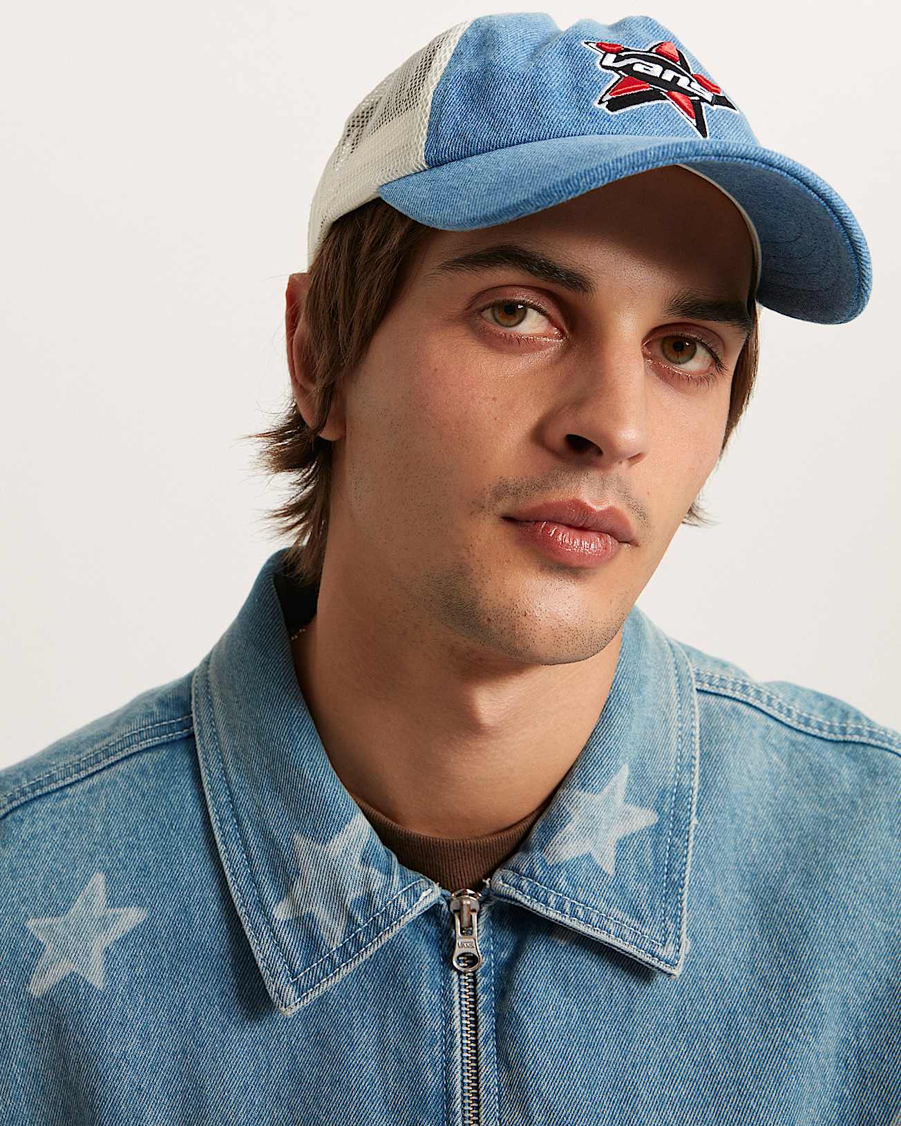 Marked Jockey Trucker STONEWASHBLUE VANS Blue ALT3