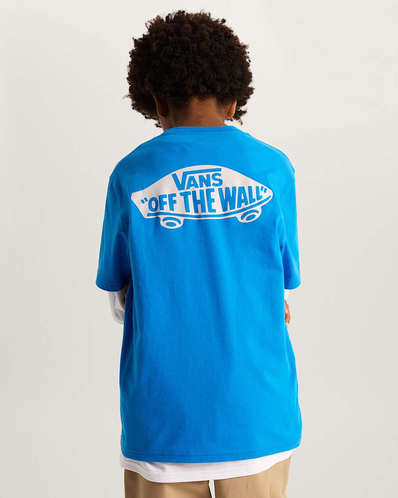 Tshirt Double Standard Enfant 814 ans VANS Bleu ALT3