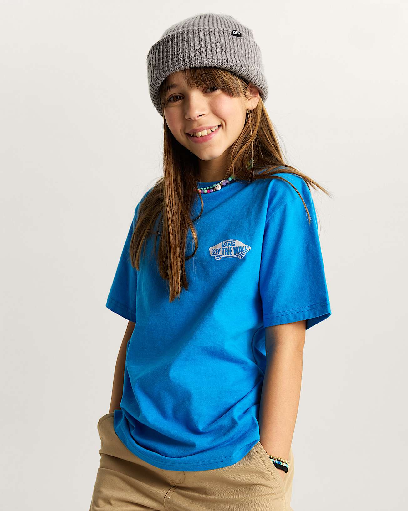 Tshirt Double Standard Enfant 814 ans VANS Bleu ALT5