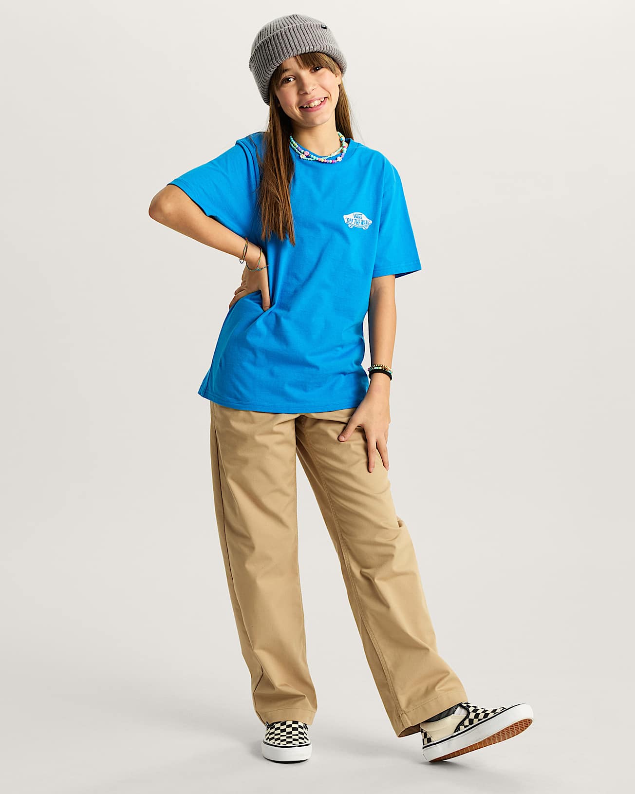 Tshirt Double Standard Enfant 814 ans VANS Bleu ALT7