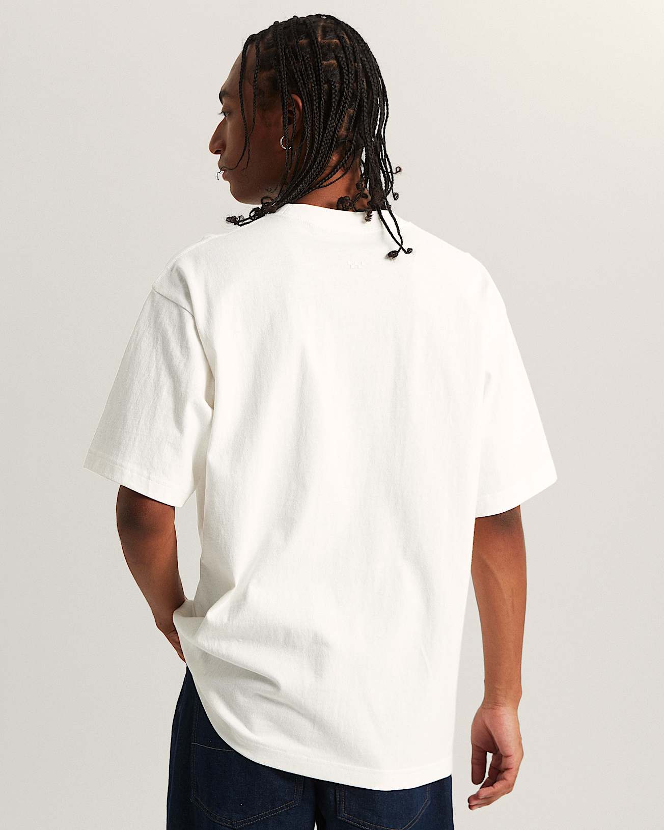 Camiseta de corte holgado Premium VANS Blanco ALT3