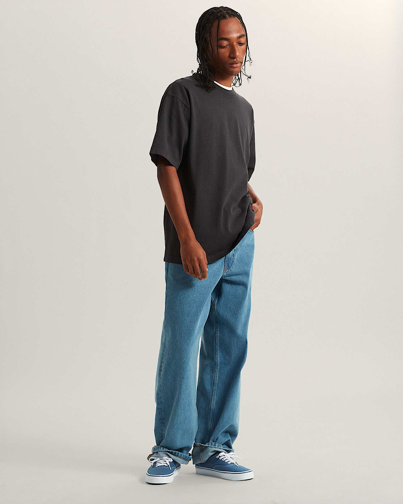 Camiseta de corte holgado Premium VANS Negro ALT4