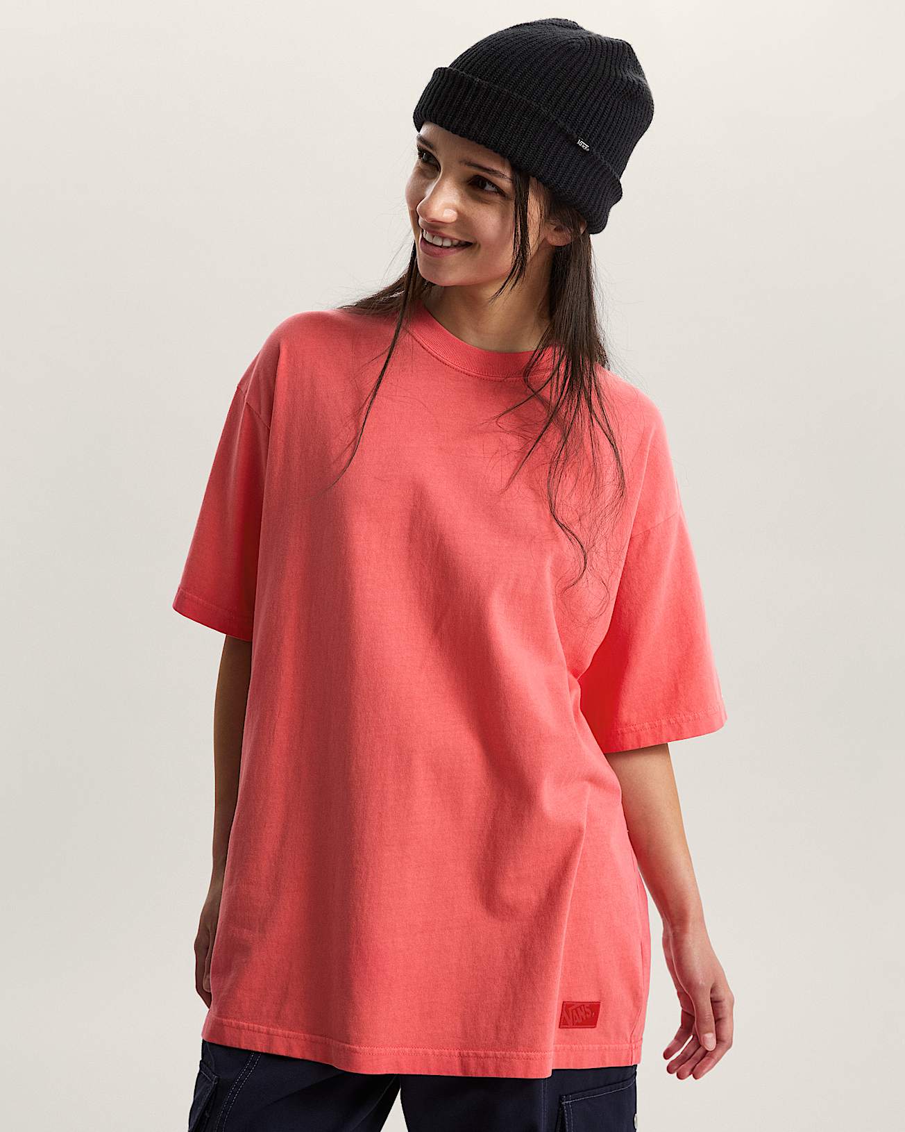 Camiseta de corte holgado Premium VANS Rosa ALT5