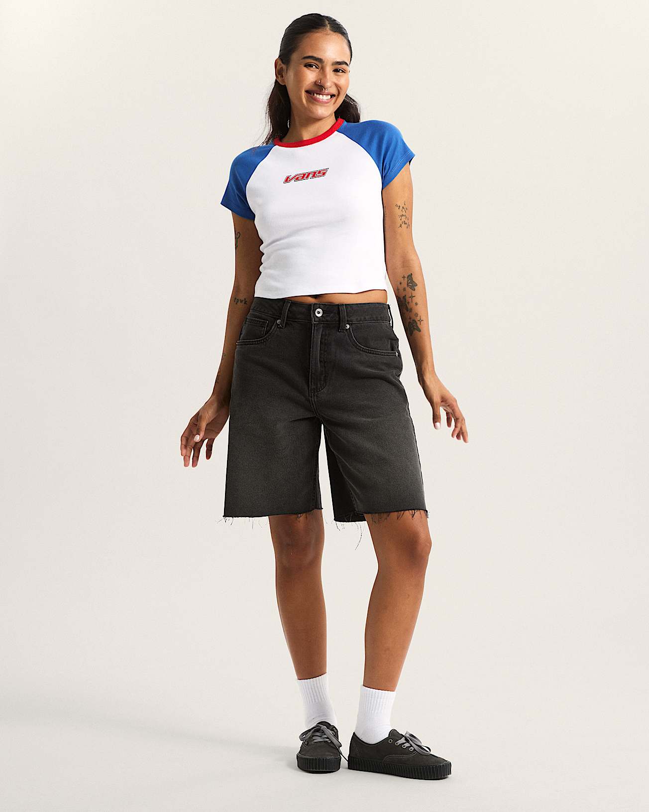 Clare Baby TShirt VANS Blue ALT4