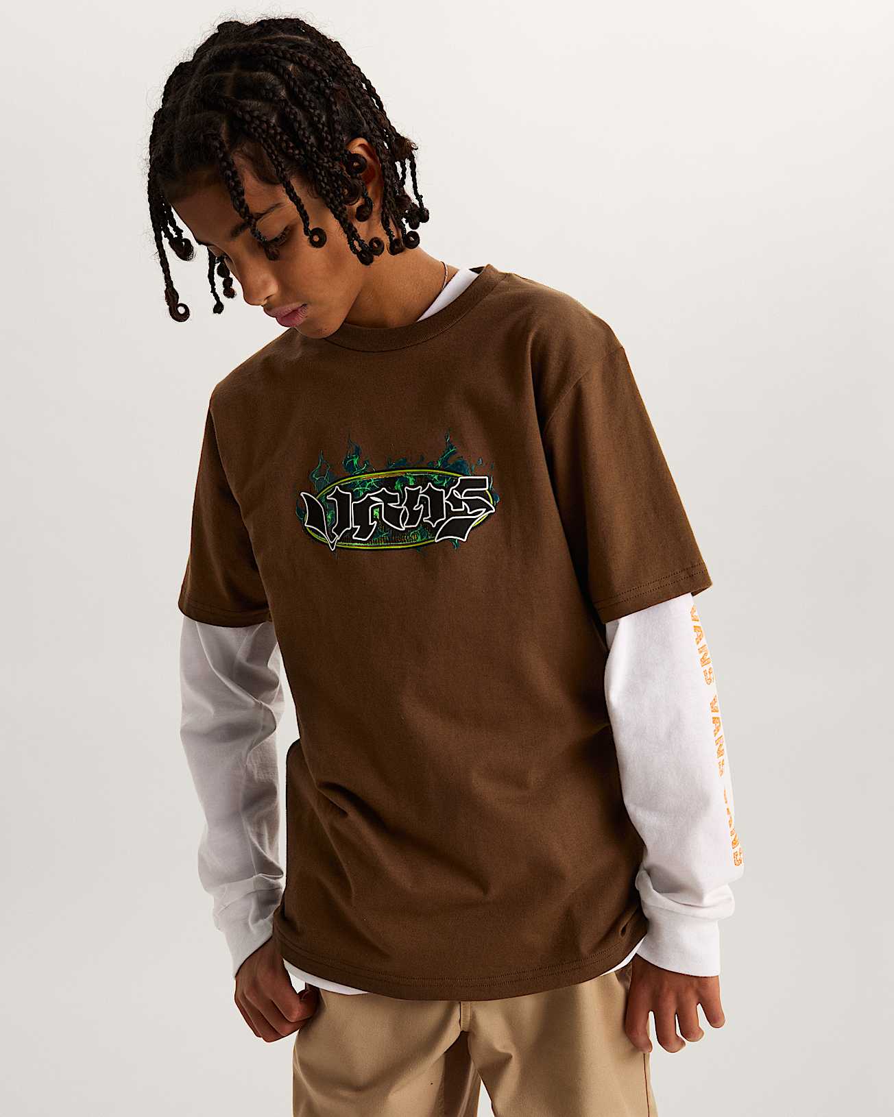 Night Spark SS Vintage Cocoa VANS Marrn ALT2