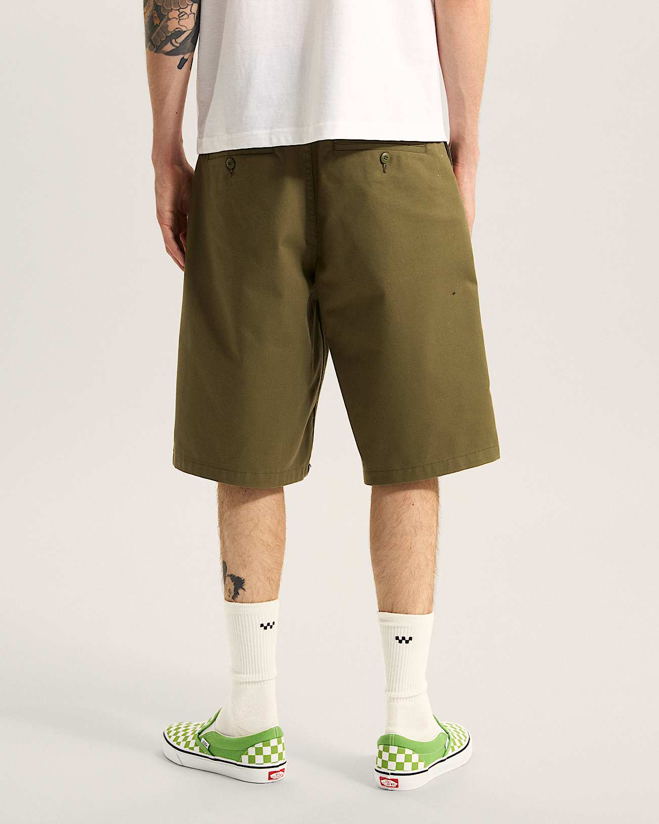 Authentic Chino Loose Shorts VANS Green ALT3