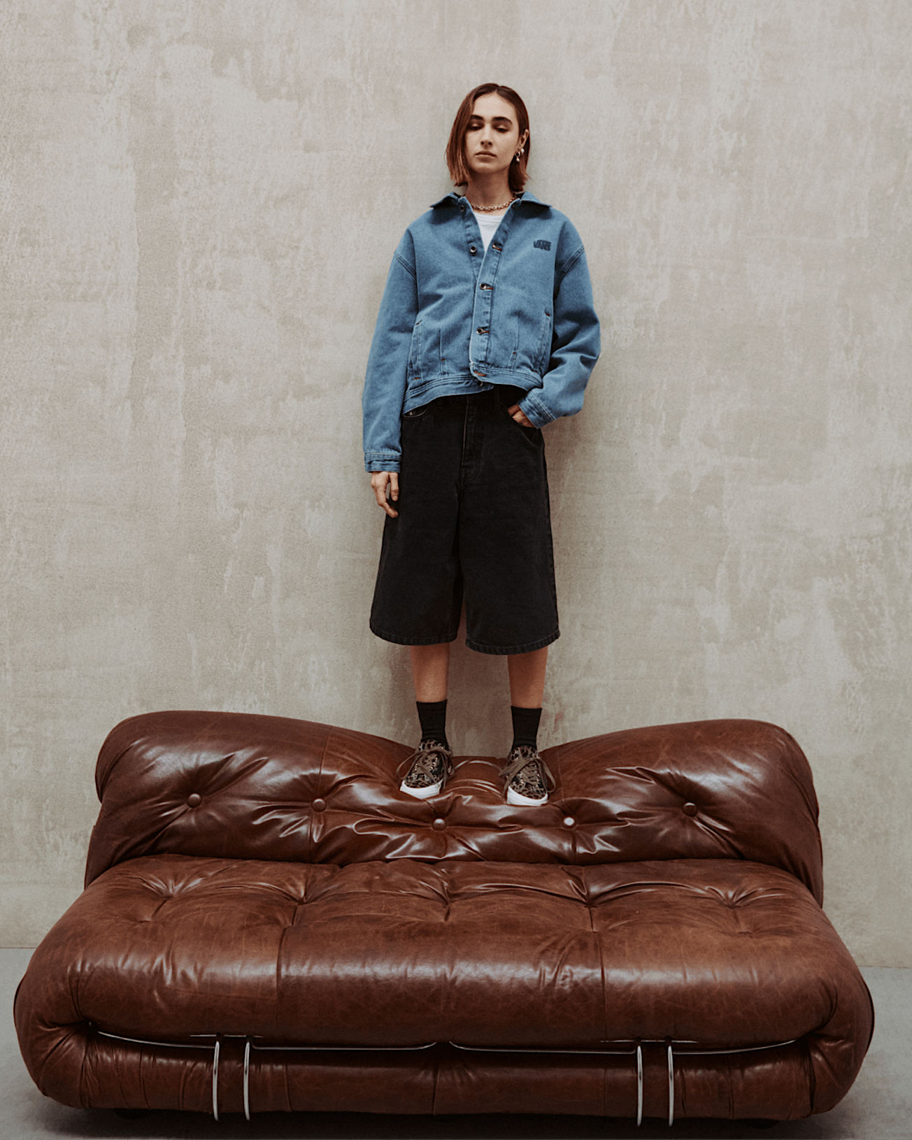 Scarpe Premium Old Skool VANS Verde ALT2