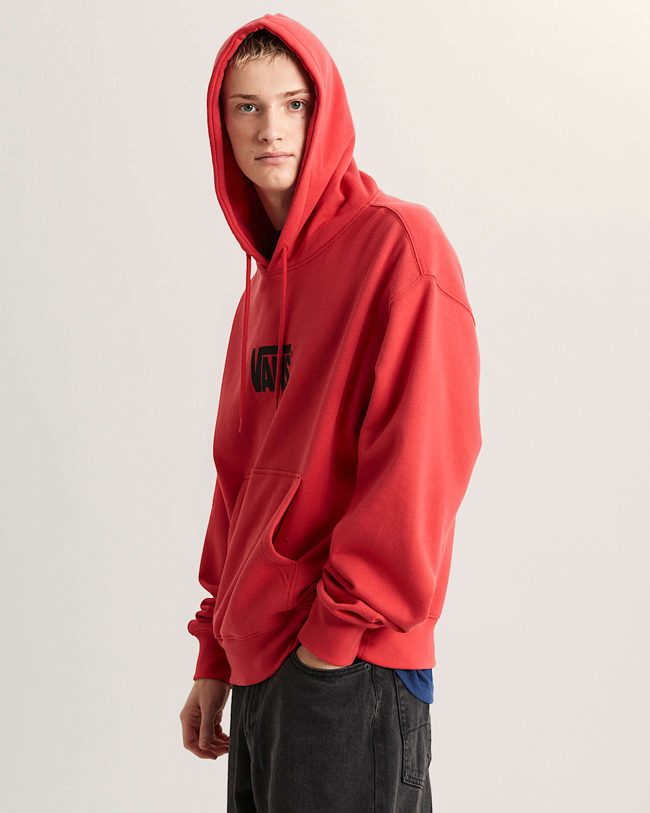 Sudadera elstica con capucha y logotipo VANS Rosa ALT5