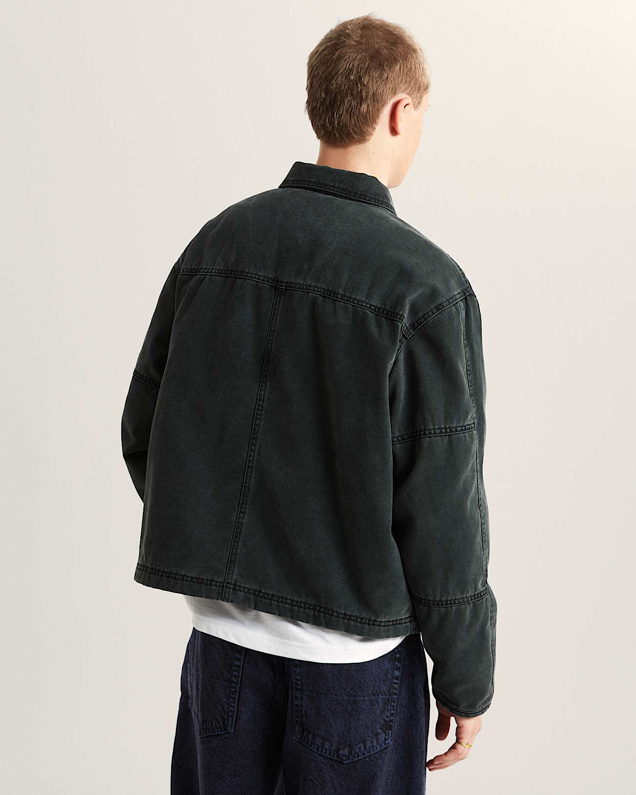 Umber Pigment Canvas Jacket Black VANS Nero ALT4