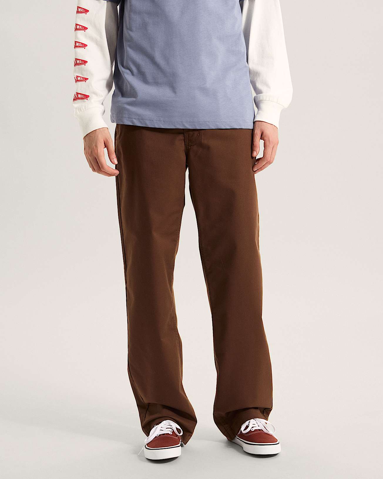 Authentic ChinoHose mit geradem Bein VANS Braun ALT2