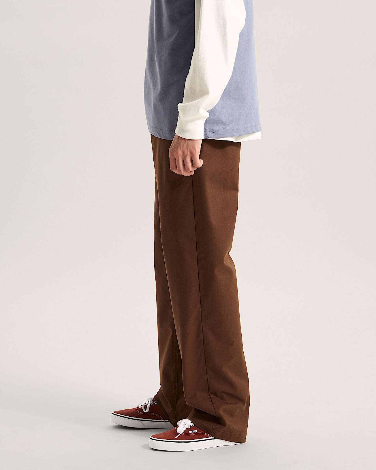 Authentic ChinoHose mit geradem Bein VANS Braun ALT4