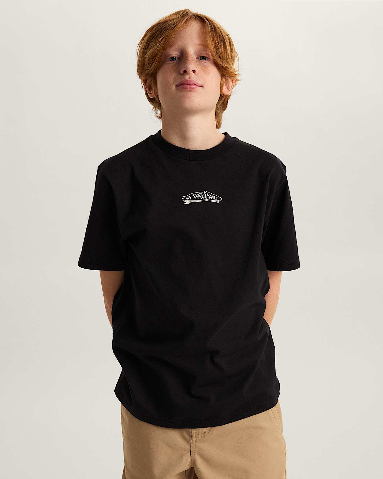Kinder Crestline TShirt 814 Jahre VANS Schwarz ALT2