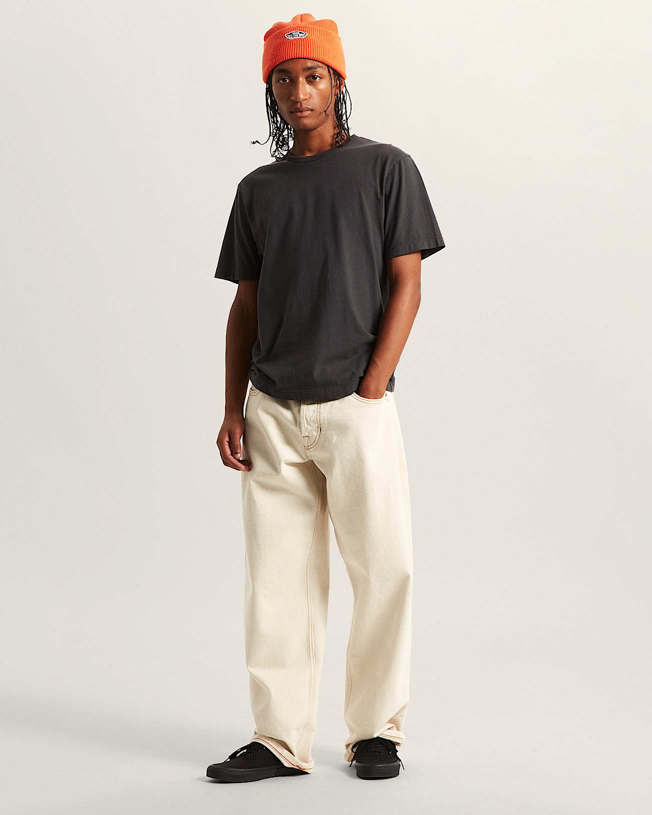 Maglietta Premium Shrunken VANS Nero ALT4