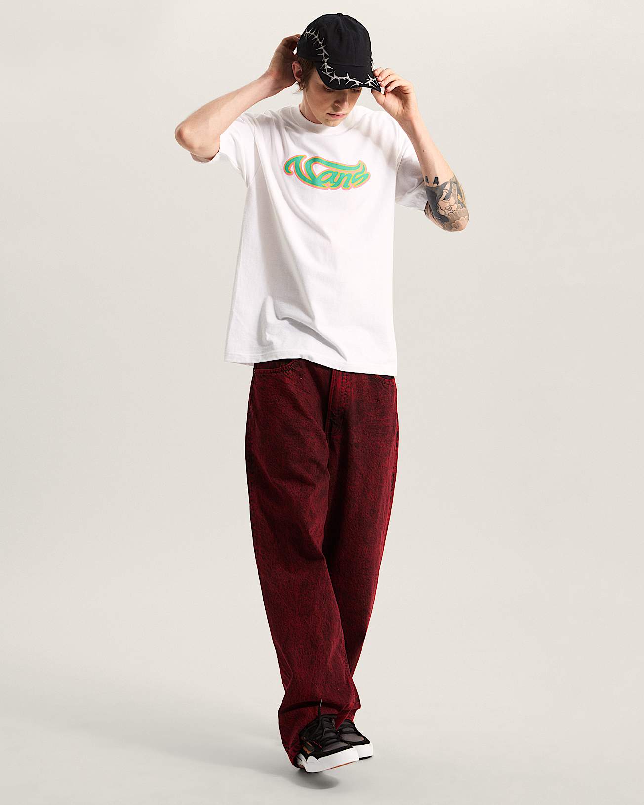 Wavy Script TShirt VANS Wei ALT4