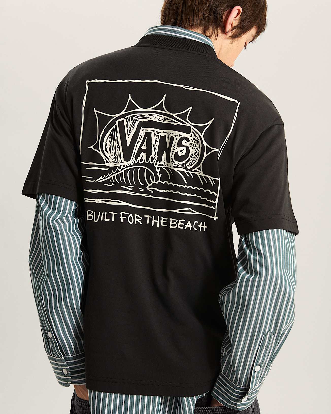 Bright Day TShirt VANS Schwarz ALT3