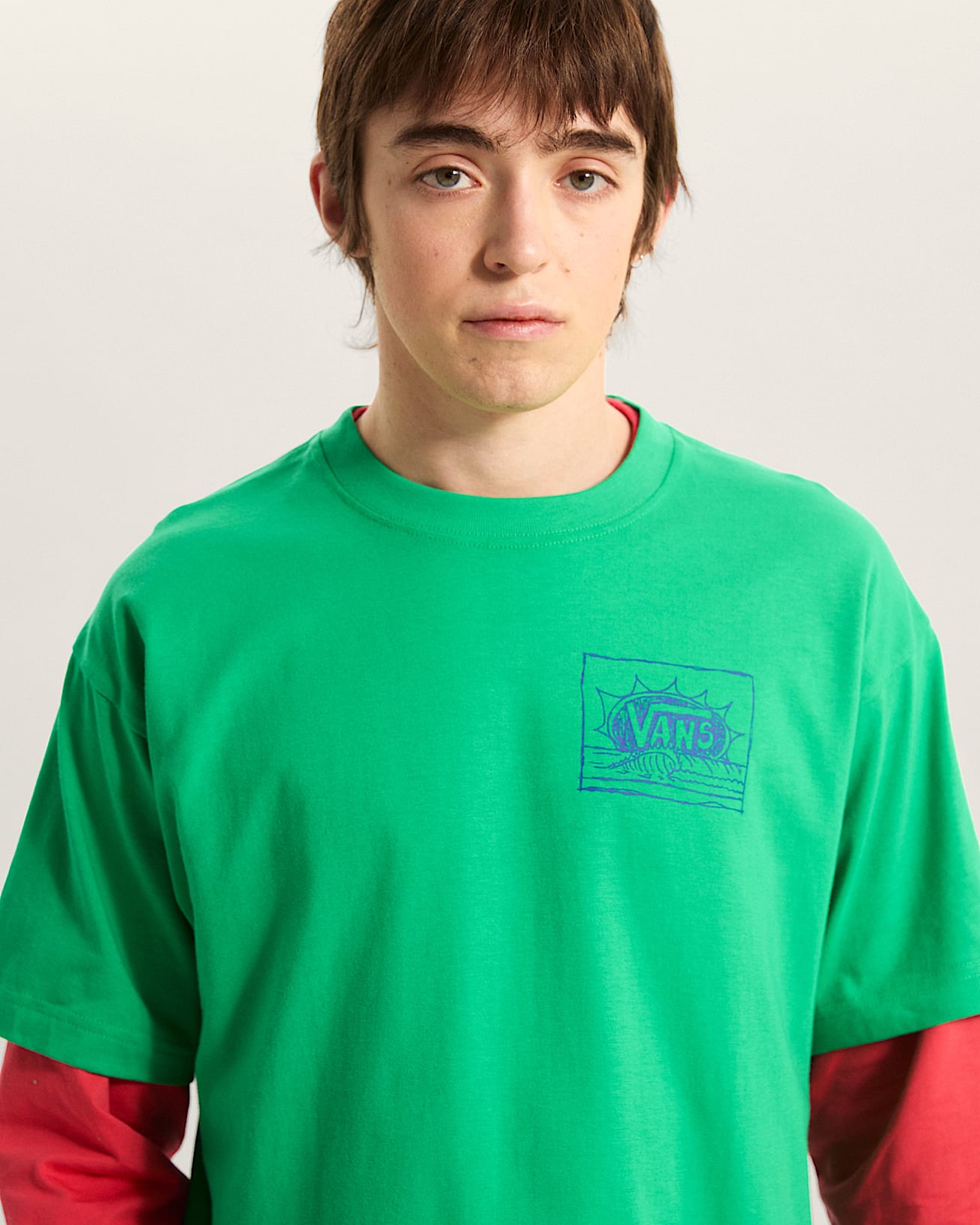 Bright Day TShirt VANS Grn ALT5