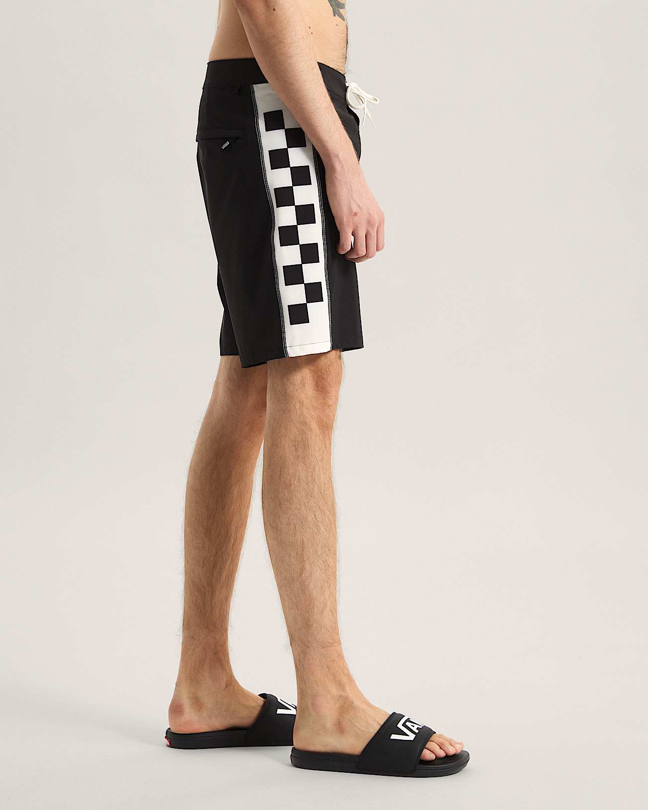Daily Sideline MO Boardshort BlackMarshmallow VANS Black ALT4