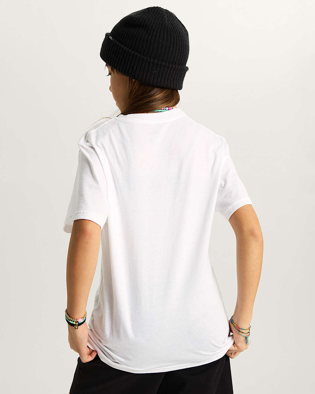 Kinder Wavy Script TShirt 814 Jahre VANS Wei ALT6