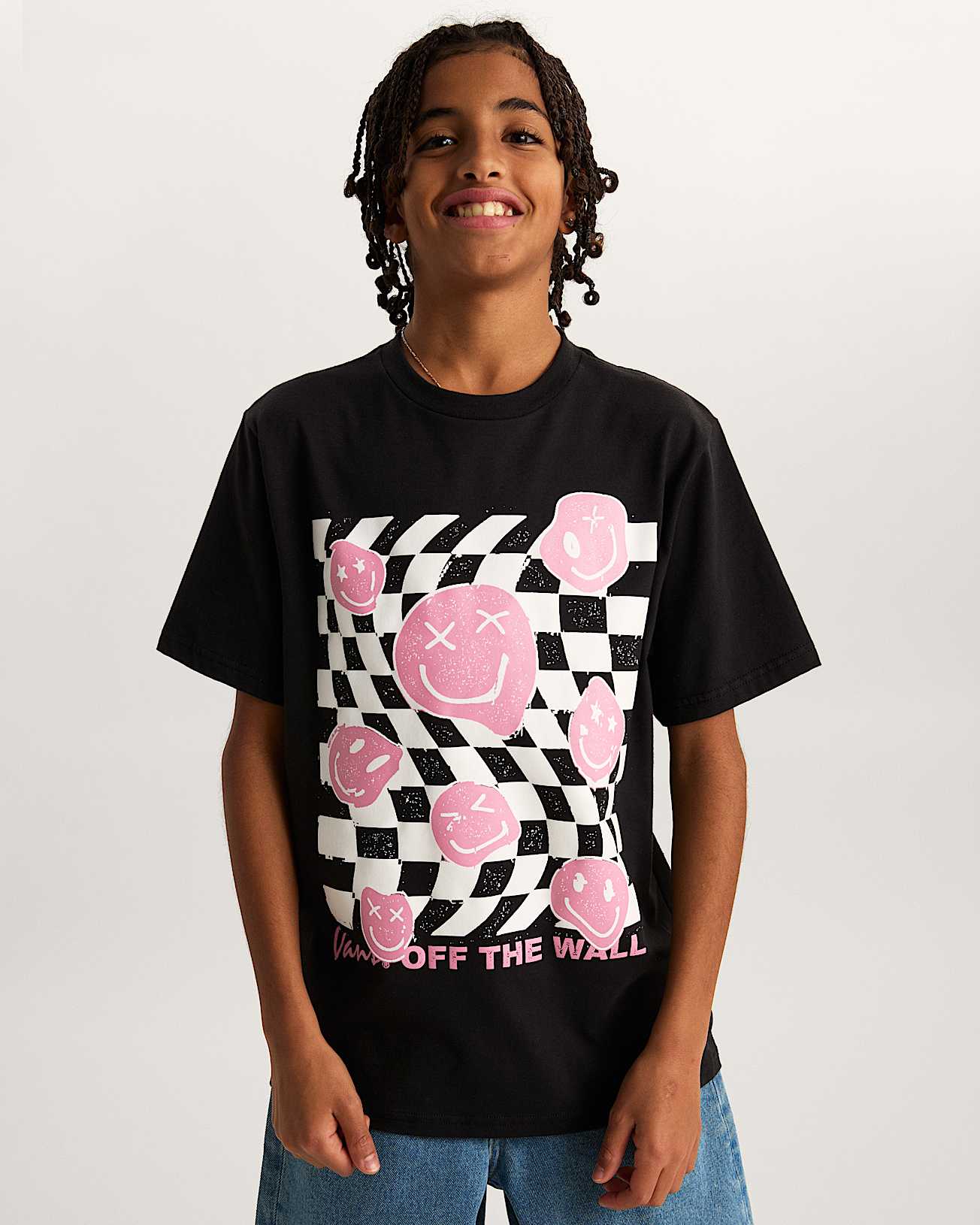 Kinder Twisted Joy TShirt 814 Jahre VANS Schwarz ALT2