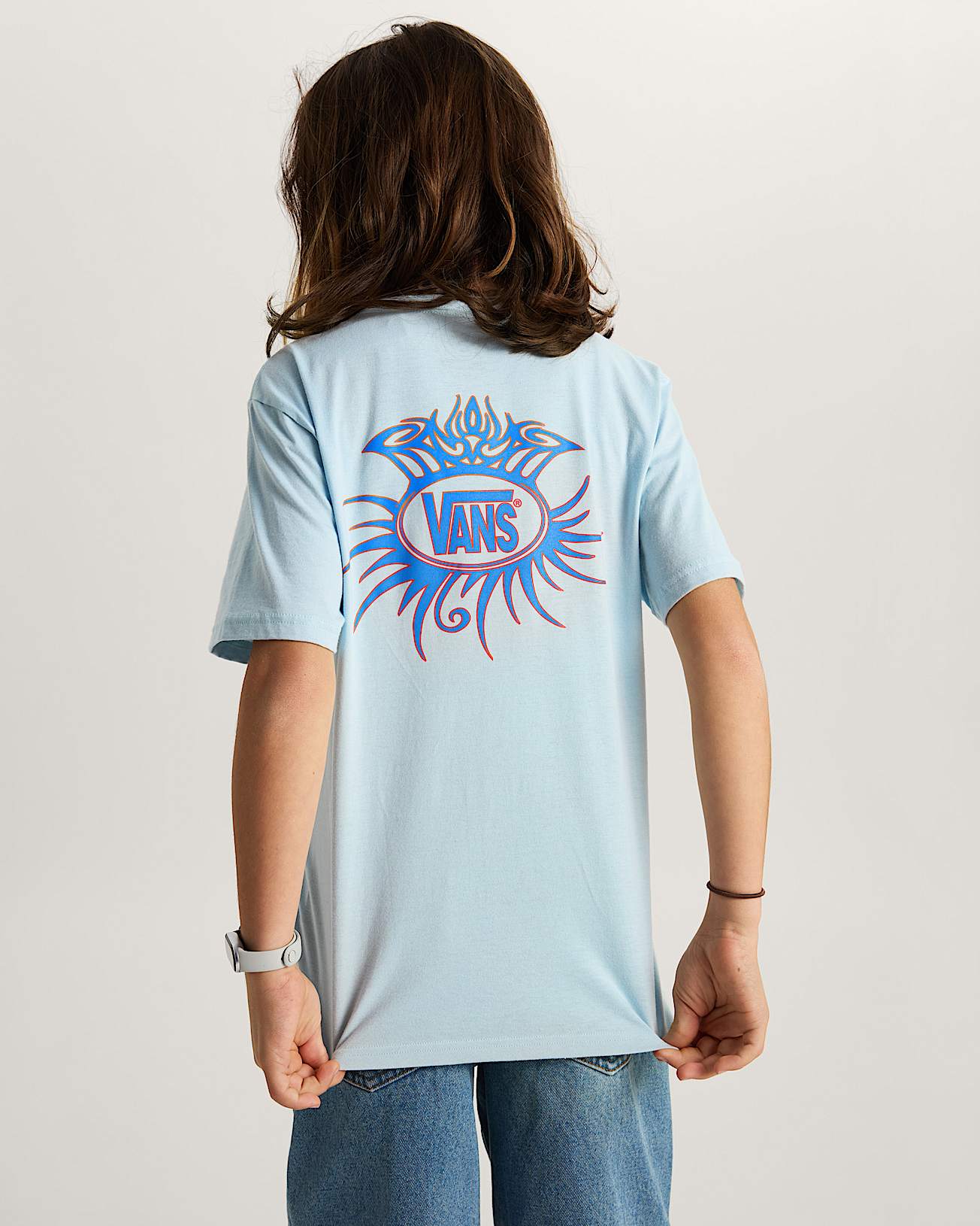 Torched Logo SS Dawn Mist VANS Azul ALT3